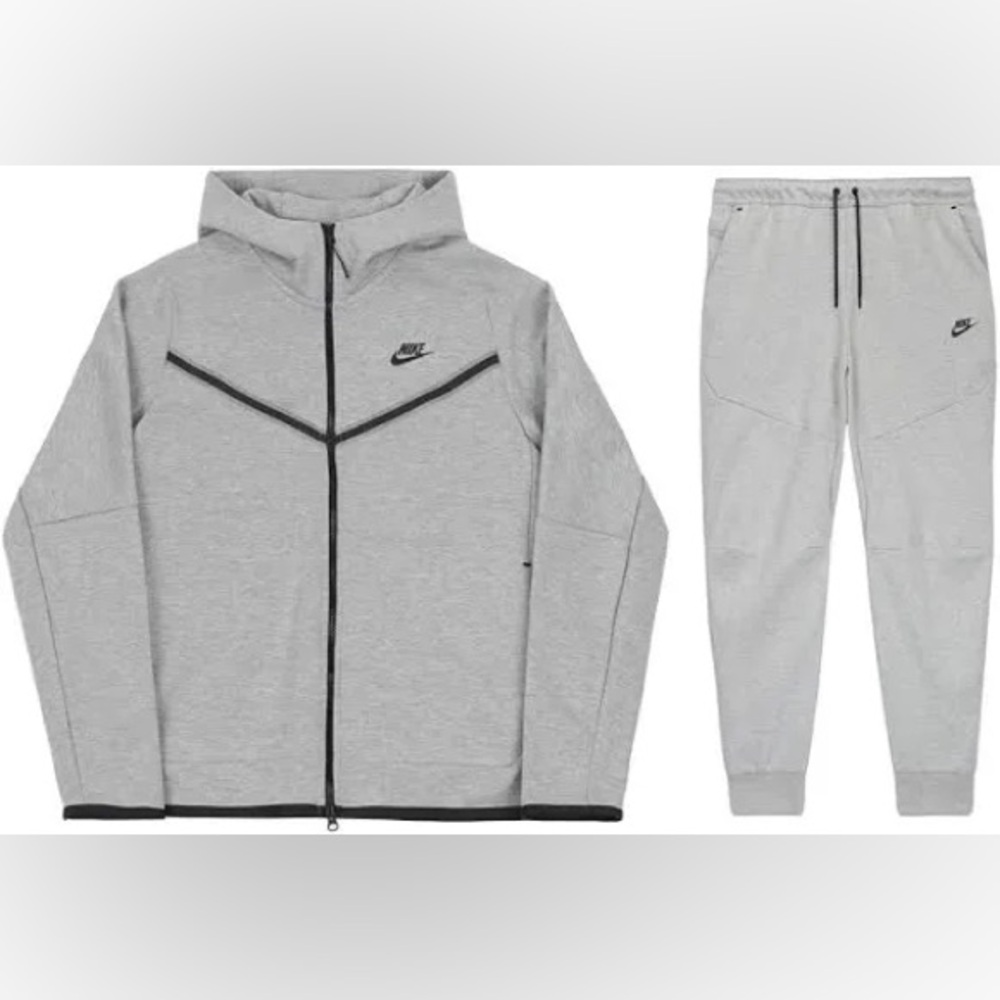 Grey Nike tech fleece